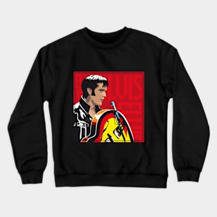 Elvis Presley 1968 Comeback Special Pop Art Crewneck Sweatshirt